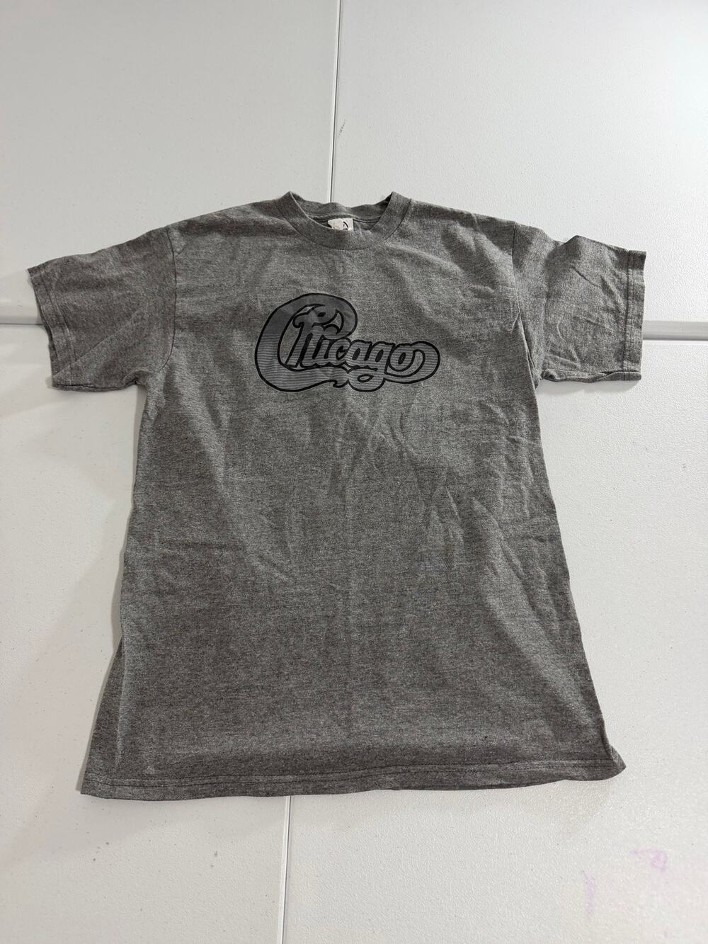 Chicago Band World Tour T-Shirt Men’s M Gray Concert Tee Tour Dates